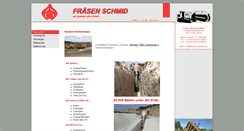 Desktop Screenshot of fraesen-schmid.de